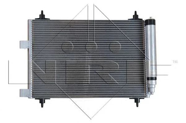 35446 NRF Радиатор кондиционера (фото 2)