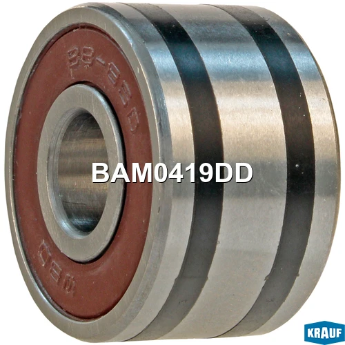 BAM0419DD KRAUF Подшипник генератора пластиковая обойма 8x23x14mm nissan/mazda/honda/ford (фото 1)