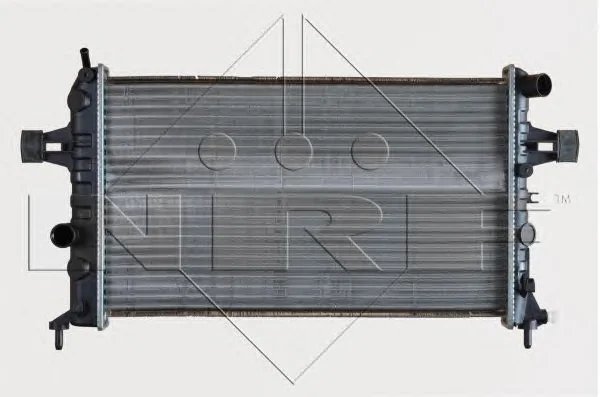 54668A NRF Радиатор, охлаждение двигателя (фото 2)