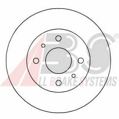15027 A.B.S. Тормозной диск (фото 1)