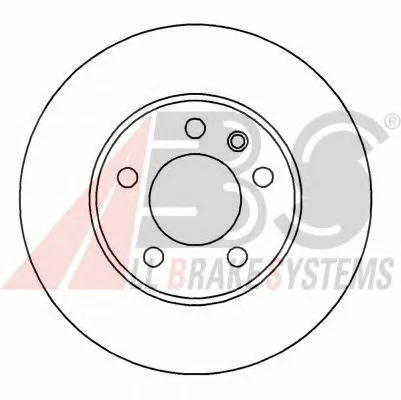 15879 A.B.S. Тормозной диск (фото 1)
