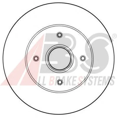 16149 OE A.B.S. Тормозной диск (фото 1)