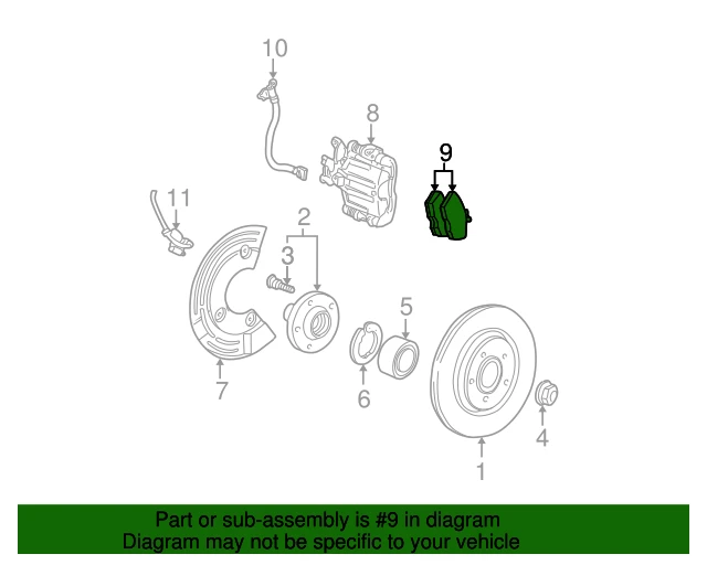 4W4Z2200AA FORD Колодки дисковые торм. задн. jagu (фото 2)