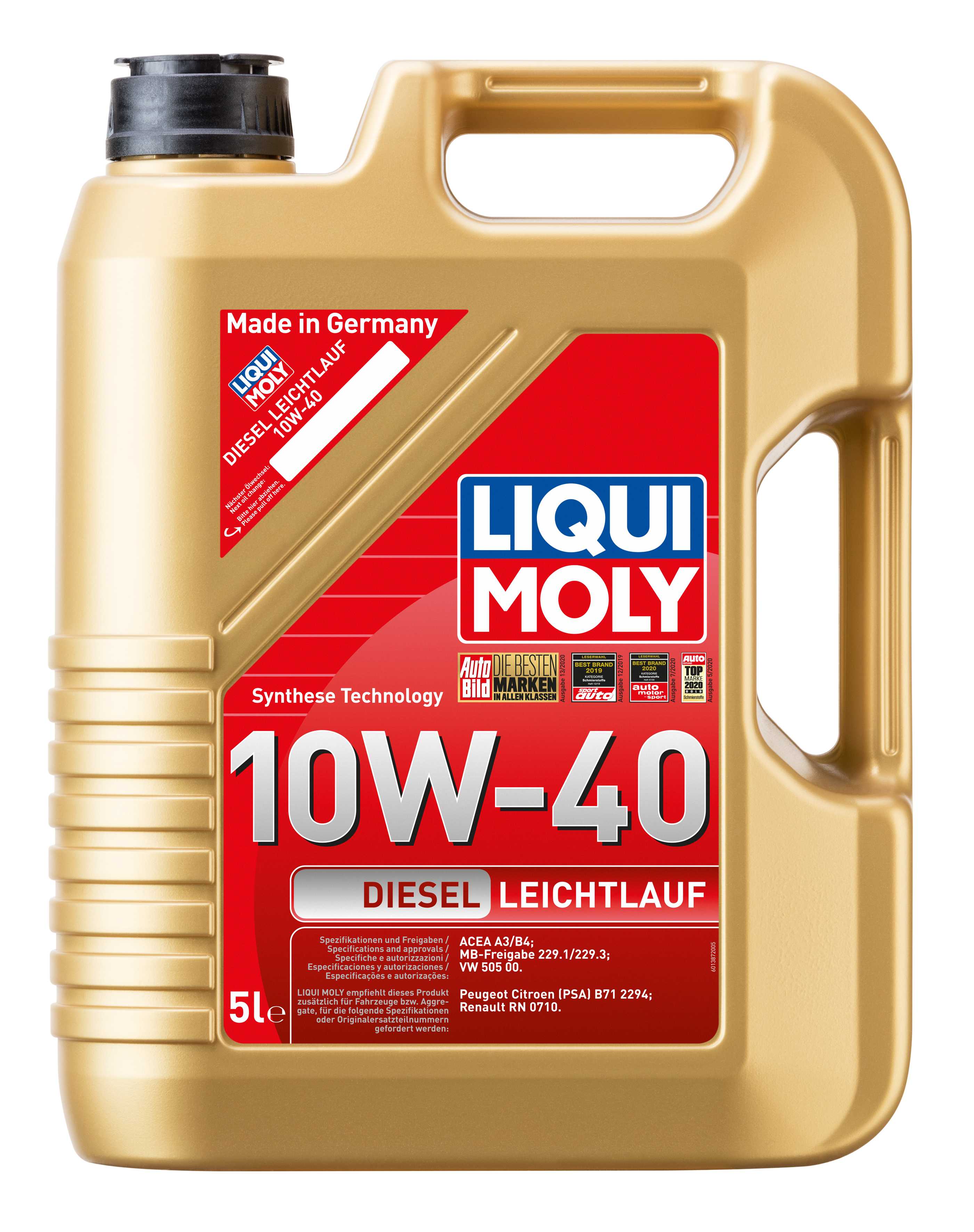 1387 LIQUI MOLY Моторное масло (фото 2)