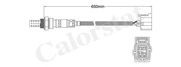 LS140393 VERNET-CALORSTAT Лямбда-зонд (фото 1)
