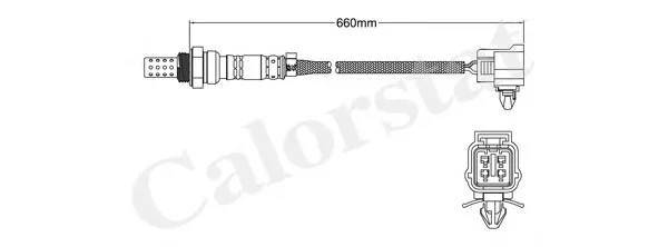 LS140469 VERNET-CALORSTAT Лямбда-зонд (фото 1)