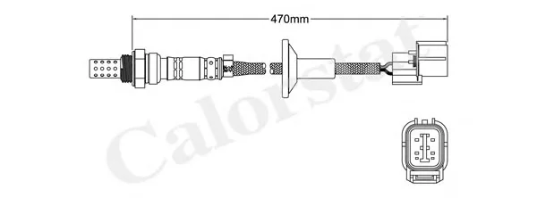 LS140496 VERNET-CALORSTAT Лямбда-зонд (фото 1)