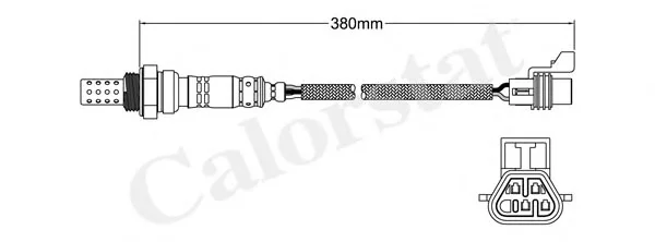 LS140569 VERNET-CALORSTAT Лямбда-зонд (фото 1)