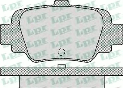05P874 LPR/AP/RAL Комплект тормозных колодок, дисковый тормоз (фото 2)
