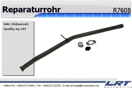 R7608 LRT Ремонтная трубка, катализатор (фото 1)
