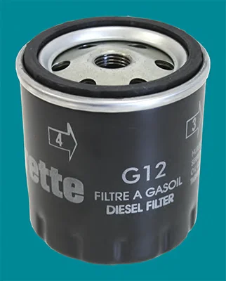 G12 MECAFILTER Топливный фильтр (фото 2)