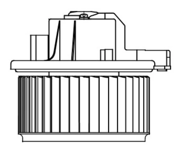 LFh 1189 LUZAR Электродвигатель, вентиляция салона (фото 2)