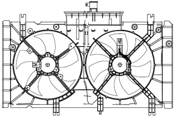 LFK 25FA LUZAR Вентилятор, охлаждение двигателя (фото 3)