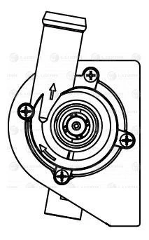LWP 1812 LUZAR Водяной насос, охлаждение двигателя (фото 3)