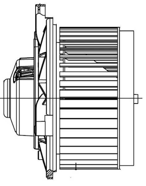 LFh 0590 LUZAR Электродвигатель, вентиляция салона (фото 3)