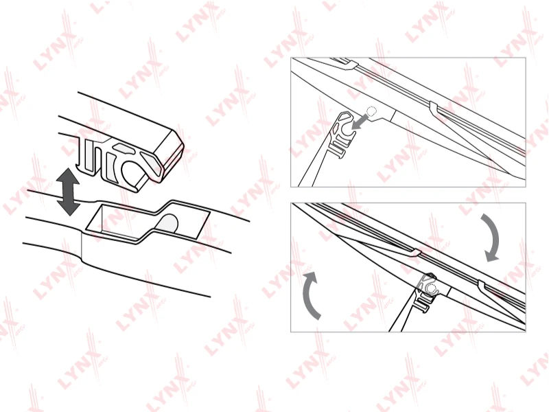 LR35E LYNXAUTO Щетка стеклоочистителя (фото 4)