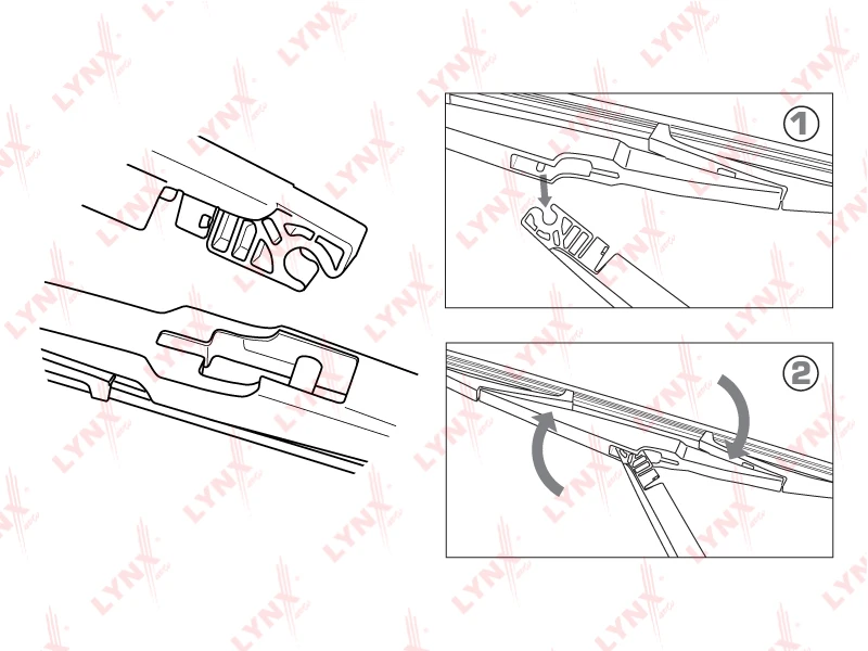 LR30T LYNXAUTO Щетка стеклоочистителя (фото 4)
