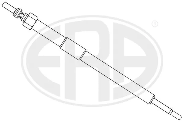 887108 ERA Свеча накаливания (фото 1)