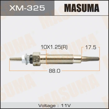 XM-325 MASUMA Свеча накаливания (фото 1)