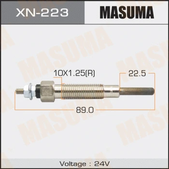 XN-223 MASUMA Свеча накаливания (фото 1)