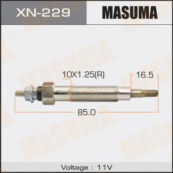 XN-229 MASUMA Свеча накаливания (фото 1)