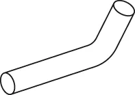 18604 DINEX Труба глушителя (фото 1)