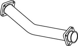 44169 DINEX Труба глушителя (фото 1)