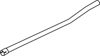 50139 DINEX Труба глушителя (фото 1)