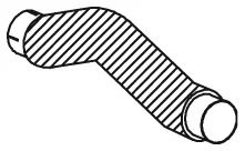 50516 DINEX Труба глушителя (фото 1)