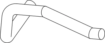 70207 DINEX Труба глушителя (фото 1)