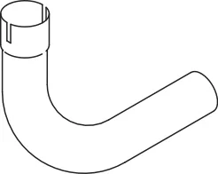 70262 DINEX Труба глушителя (фото 1)