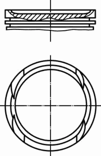 063 03 00 KNECHT/MAHLE Поршень (фото 1)
