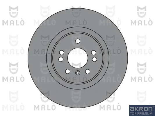 1110322 MALO Тормозной диск (фото 2)