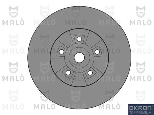 1110482 MALO Тормозной диск (фото 2)