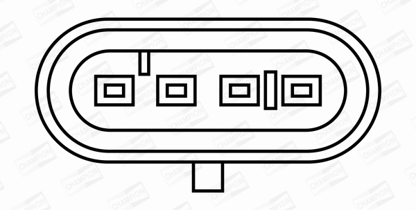 BAEA325 CHAMPION Катушка зажигания (фото 1)