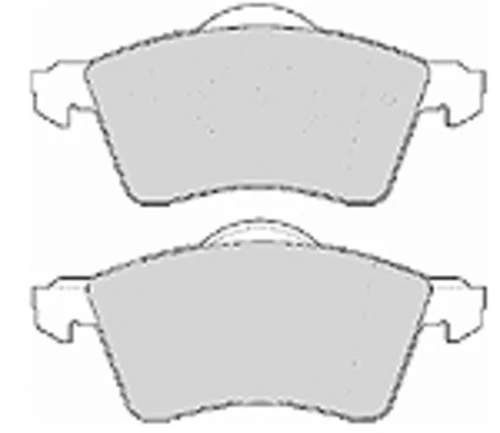 6467 MAPCO Комплект тормозных колодок, дисковый тормоз (фото 3)