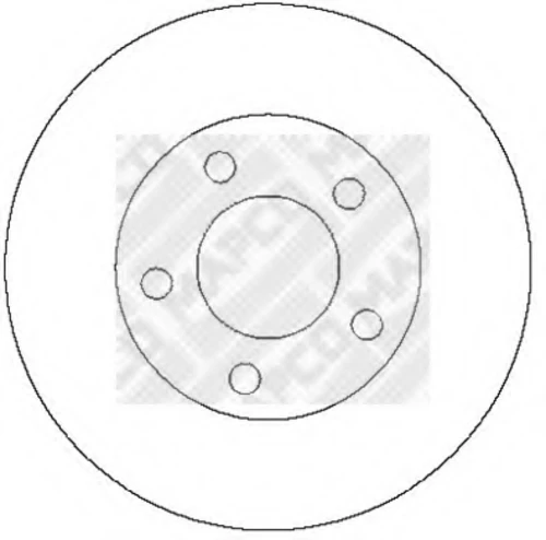 15283 MAPCO Тормозной диск (фото 3)