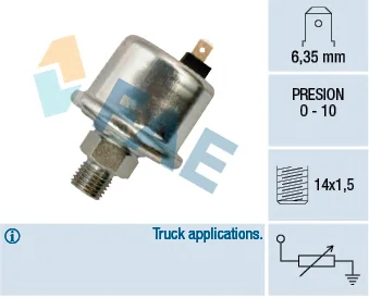 14770 FAE Датчик давления масла (фото 1)