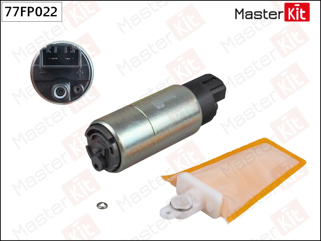 77FP022 MASTERKIT Насос топливный электрический в сб. 3bar toyota rav4 2.0 97>, lexus es300 3.0 96> (фото 1)