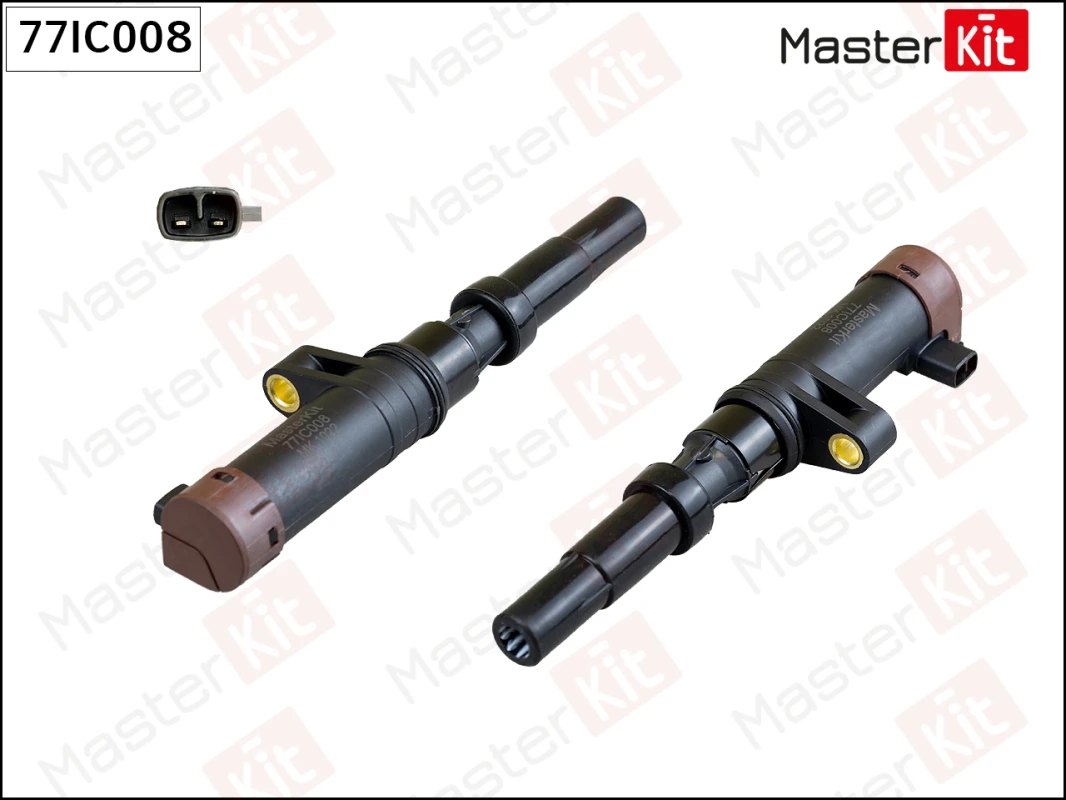 77IC008 MASTERKIT Катушка зажигания renault logan/duster/clio/megane/kangoo 1.4-2.0 97> (фото 1)