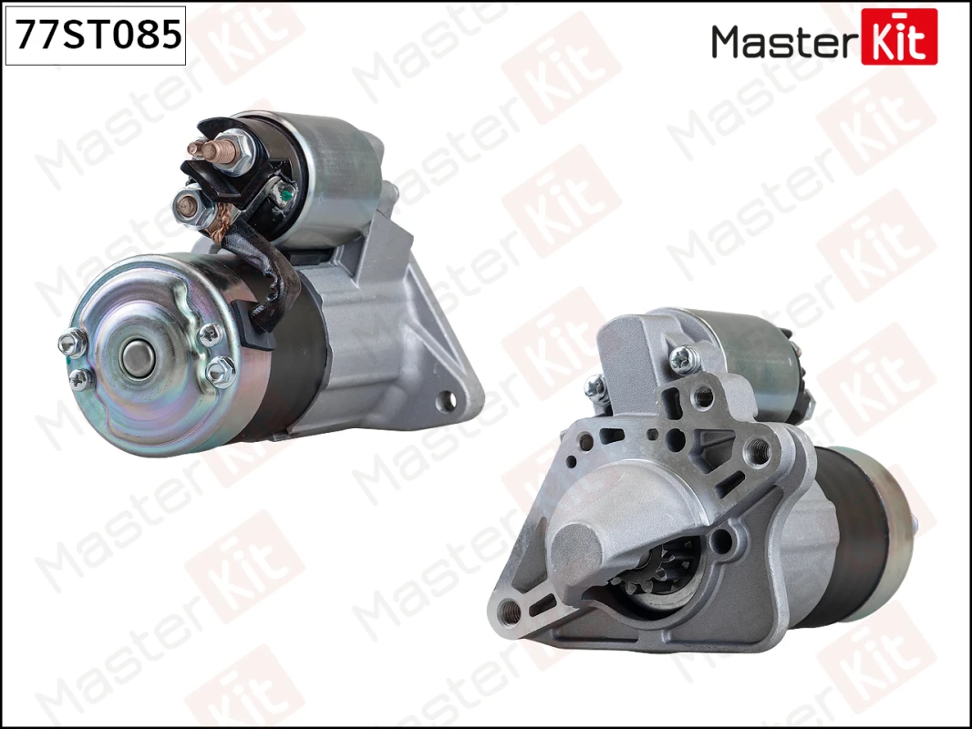 77ST085 MASTERKIT Стартер 1.3kw renault scenic/laguna/megane 1.6i 07>, dacia duster 1.6i 10> (фото 1)