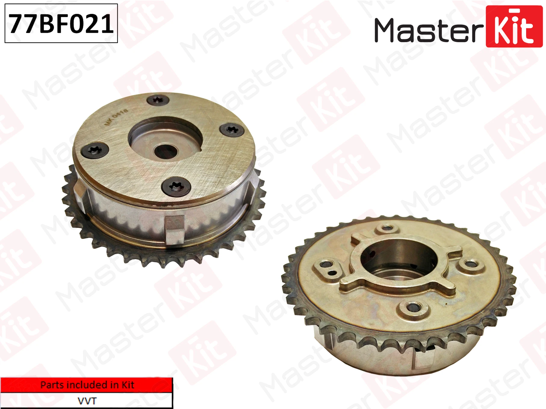 77BF021 MASTERKIT Шестерня распредвала с рег.фаз mazda 3/6/cx-7 2.3 l3k9 l3kg 09> (фото 1)