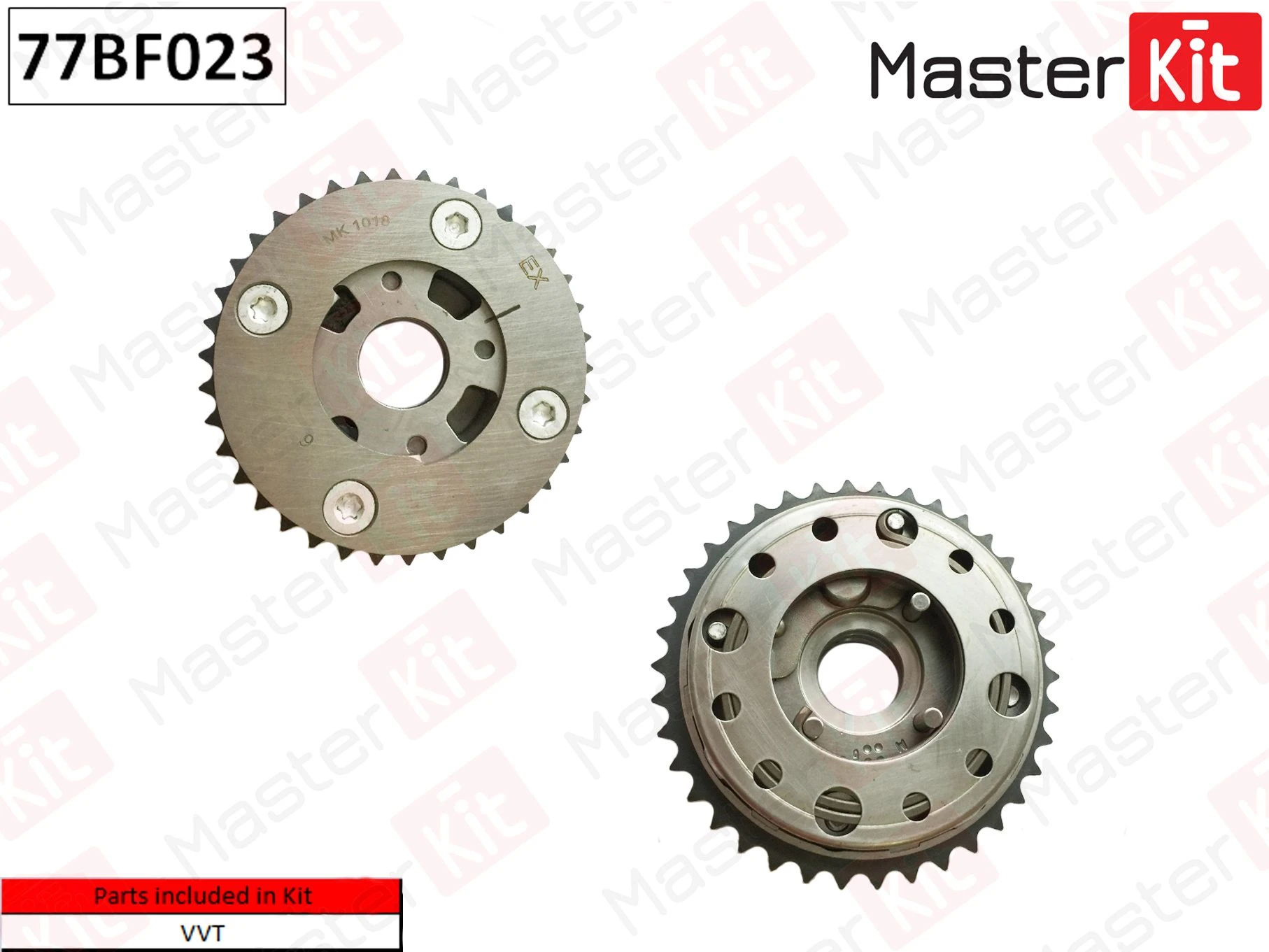 77BF023 MASTERKIT Шестерня распредвала с рег.фаз, вып. bmw n20 10> (фото 1)