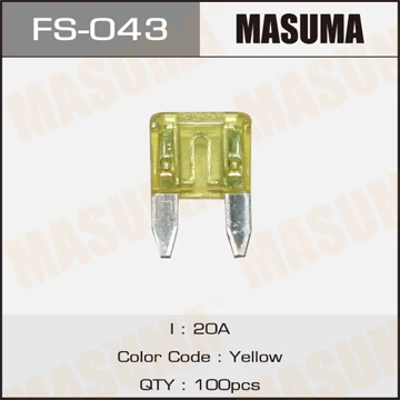 FS-043 MASUMA Набор, предохранители (фото 2)
