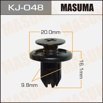 KJ-048 MASUMA Зажим, молдинг / защитная накладка (фото 2)