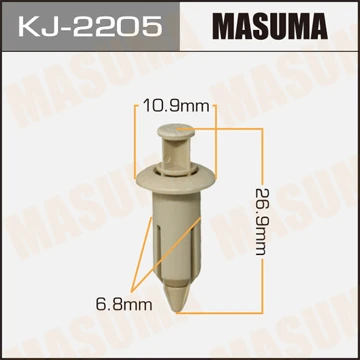 KJ-2205 MASUMA Зажим, молдинг / защитная накладка (фото 2)