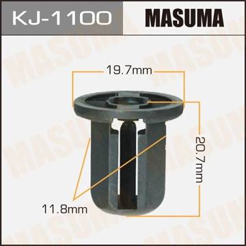 KJ-1100 MASUMA Зажим, молдинг / защитная накладка (фото 2)