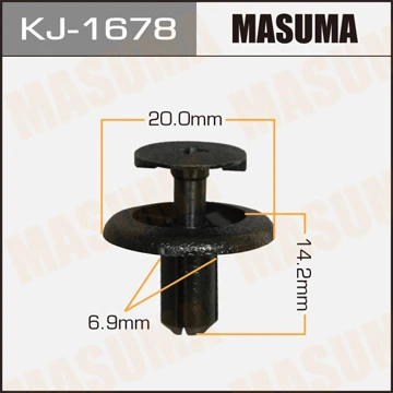 KJ1678 MASUMA Зажим, молдинг / защитная накладка (фото 2)