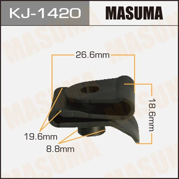KJ-1420 MASUMA Зажим, молдинг / защитная накладка (фото 2)