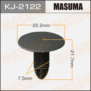 KJ-2122 MASUMA Зажим, молдинг / защитная накладка (фото 2)
